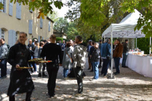 cocktail déjeuner en exterieur