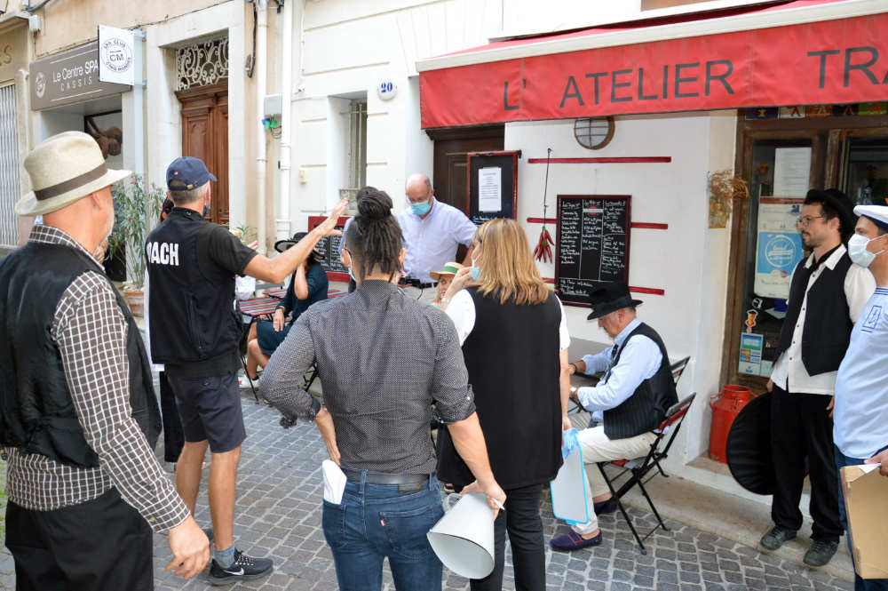 équipe de tournage atelier cinéma activ provence