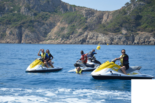 seminaire entrprise activité jet ski